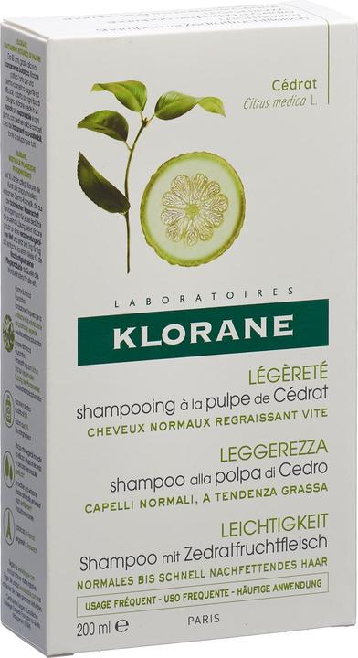 Actual product image Klorane Cedrat (200 ml, Liquid shampoo)