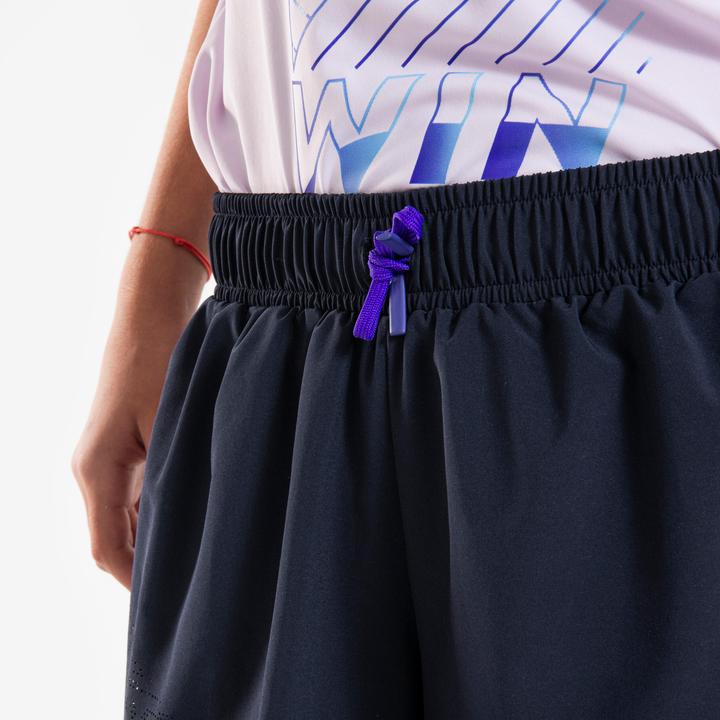 Produktbild Kiprun Laufshorts Mädchen atmungsaktiv - Dry+ 900 dunkelblau/lila (6, 7, 8)