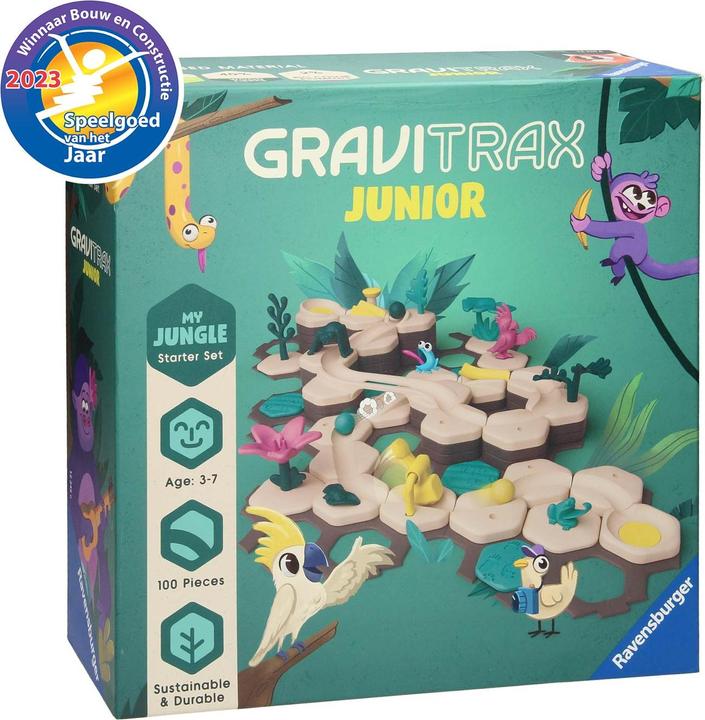 Image du produit Ravensburger GraviTrax RAV GraviTrax Junior Kit de démarrage L Jungle 27499