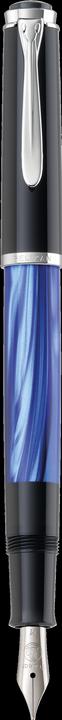 Immagine prodotto Pelikan Penna stilografica M205 blu marna. Custodia M (Blu marmorizzato, 1 x)