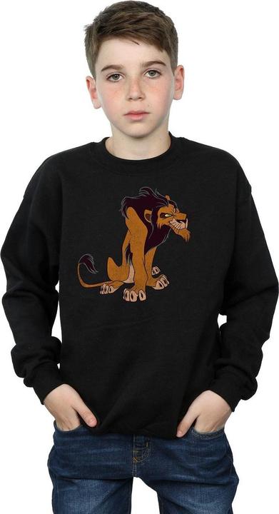 Actual product image Disney Boys The Lion King Classic Scar Sweatshirt (116)