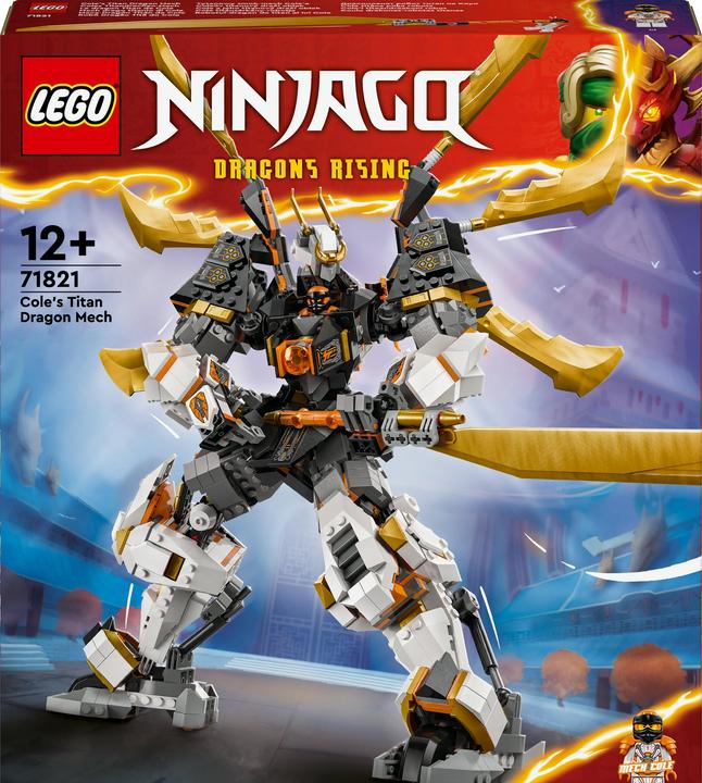 Immagine prodotto LEGO Il mech drago in titanio di Cole (71821, LEGO Ninjago)