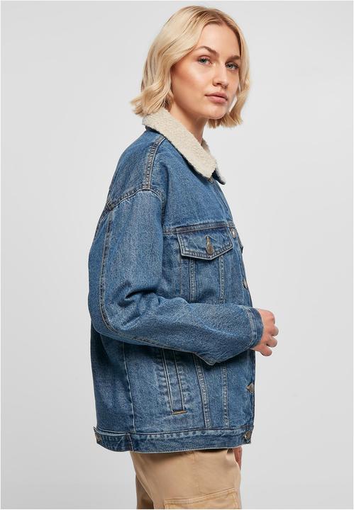 Immagine prodotto Urban Classics Giacca in denim Sherpa oversize da donna - 19395 (XXL)