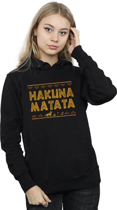 Actual product image Disney Womens/Ladies The Lion King Hakuna Matata Hoodie (L)