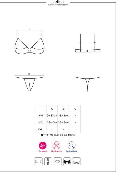 Actual product image Obsessive Letica (L, XL)