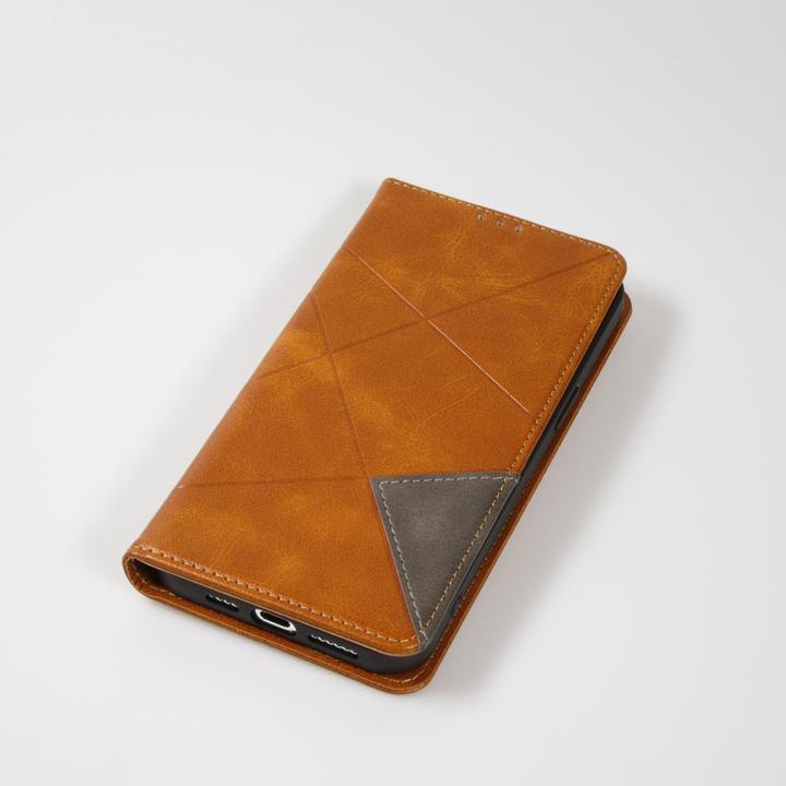 Immagine prodotto PhoneLook Cover Flip Geometrico Marrone chiaro (Apple iPhone 16e)