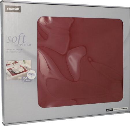 Produktbild Starpak Tischsets soft selection (100 x, 30 x 40 cm)