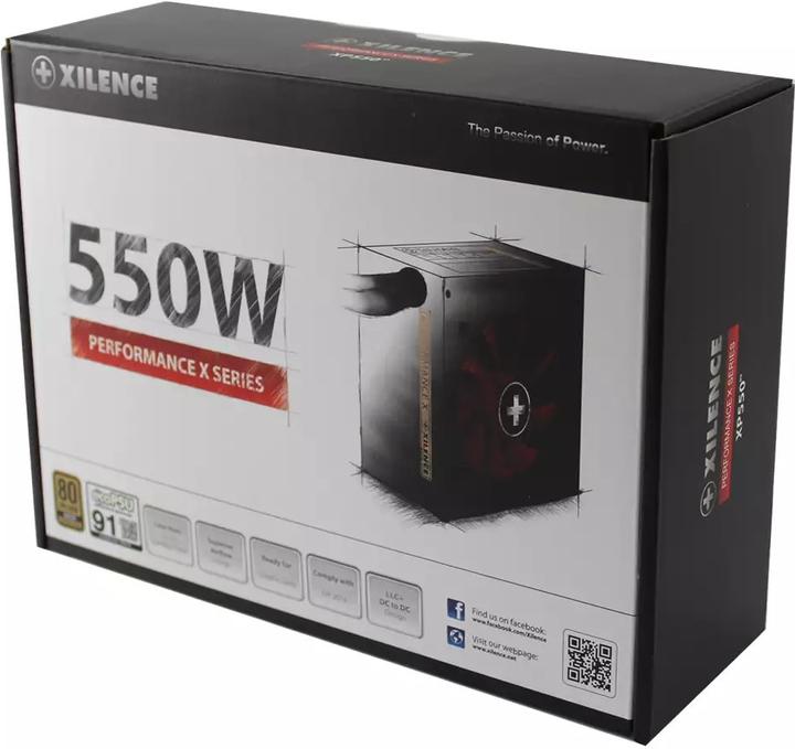 Actual product image Xilence Performance X (550 W)