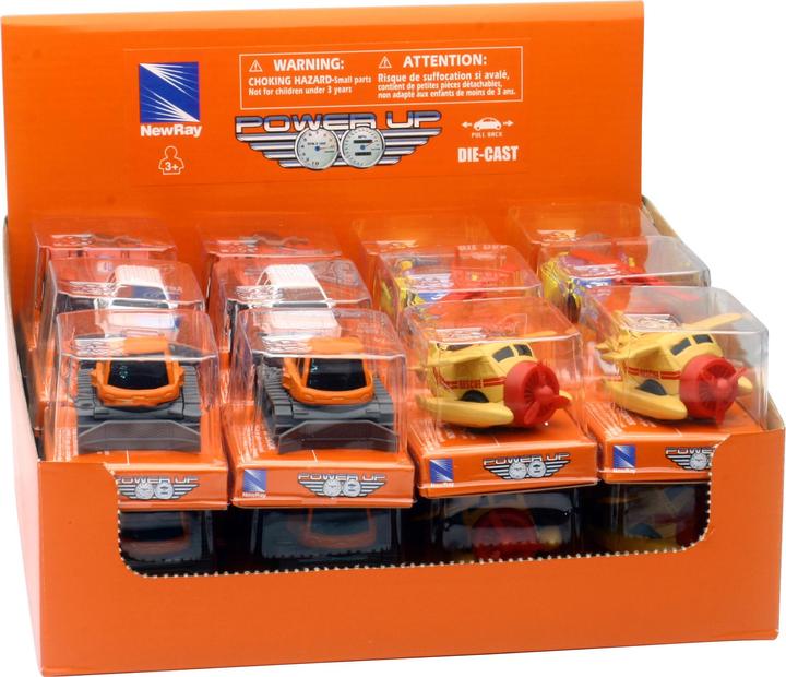 Actual product image New Ray MiniVehicles ass Displ