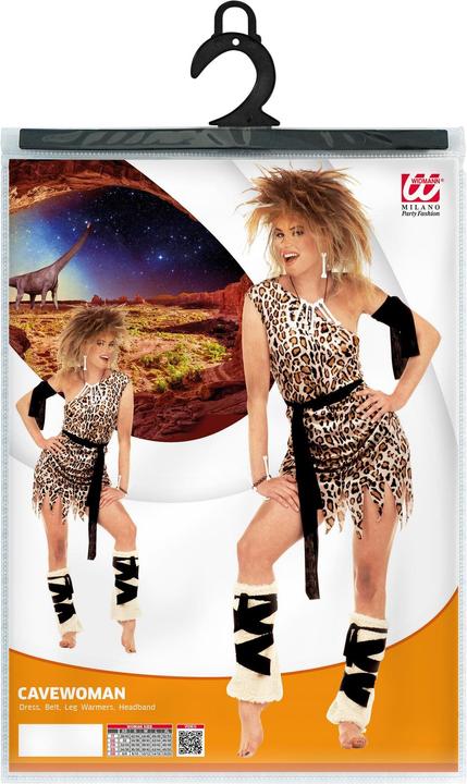 Image du produit Widmann Cavewoman Homme des cavernes Costume âge de pierre (S)