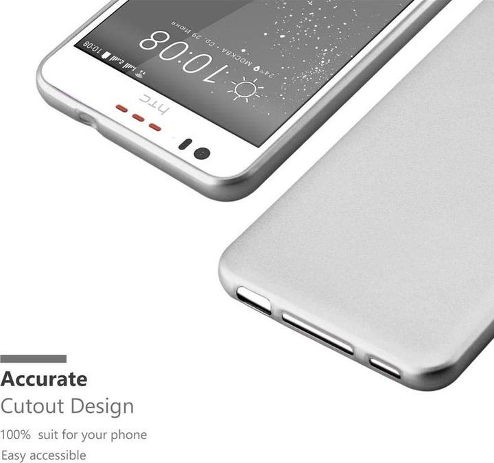 Productafbeelding Cadorabo TPU Matte Metallic hoes (HTC Desire 10 Lifestyle, HTC Desire 825)