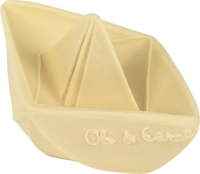 Produktbild Oli and Carol Origami Boat Badespielzeug Monochrome Vanilla