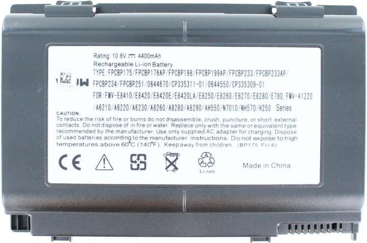 Actual product image AGI 45419 - Battery - Fujitsu Siemens - Lifebook E780 (4400 mAh)