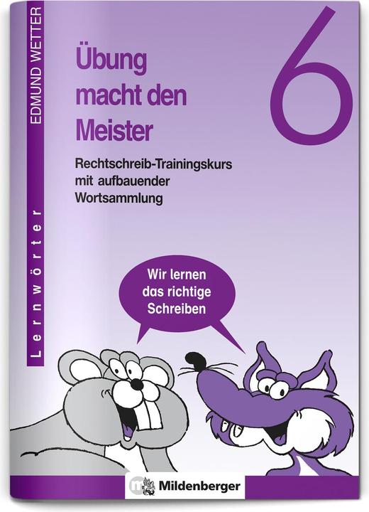 Actual product image Übung macht den Meister / Übung macht den Meister 6 (German, Edmund Weather, 2023)
