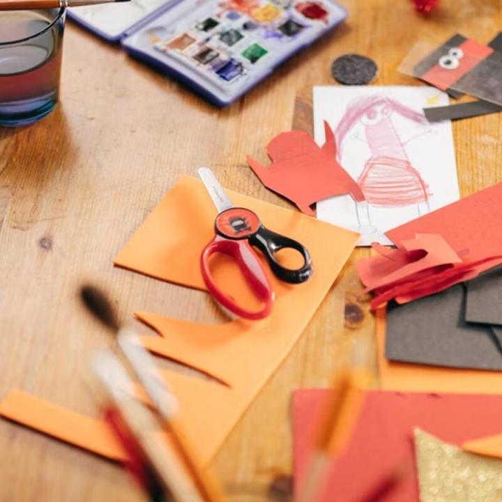 Immagine prodotto Fiskars Forbici per bambini con immagine di ninja Da 6 anni Lunghezza: 13 cm (13 cm)