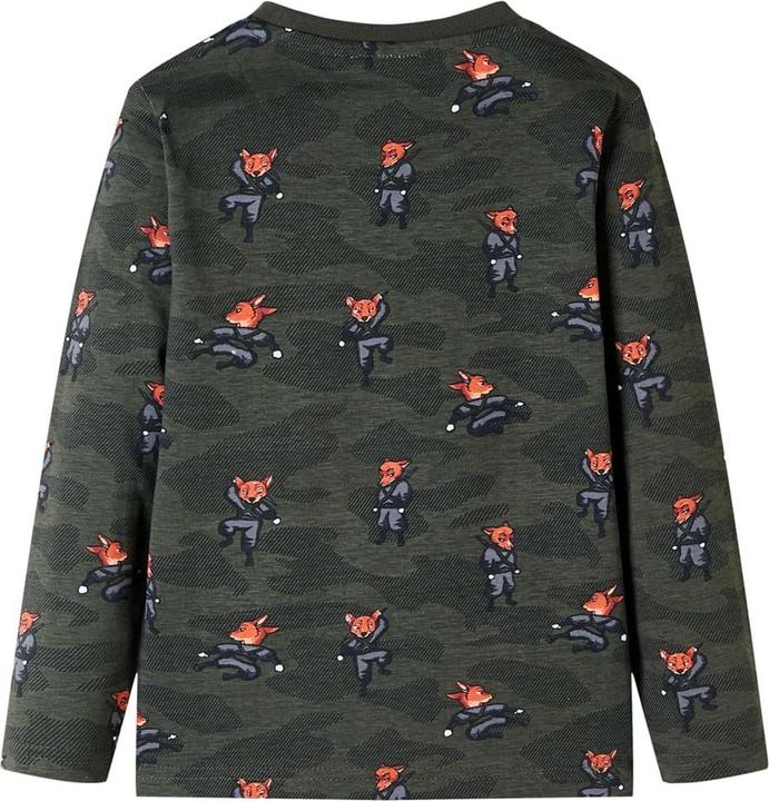 Image du produit VidaXL Pyjama enfant manches longues Kaki 92,Matière : 100 (92)