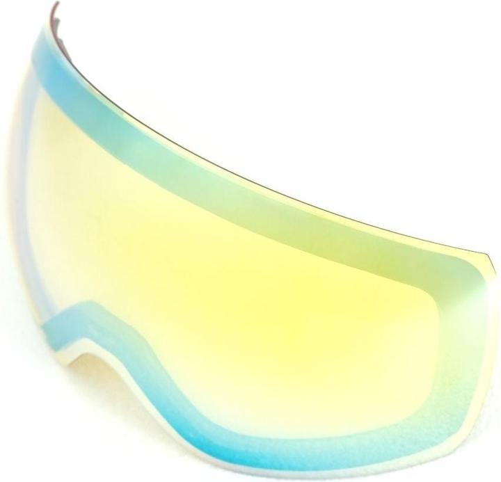 Actual product image Hermex Ersatzglas für magnetische Skibrille Wechselglas Skibrillenglas Snowboardbrillenglas (Ski goggle replacement lens)