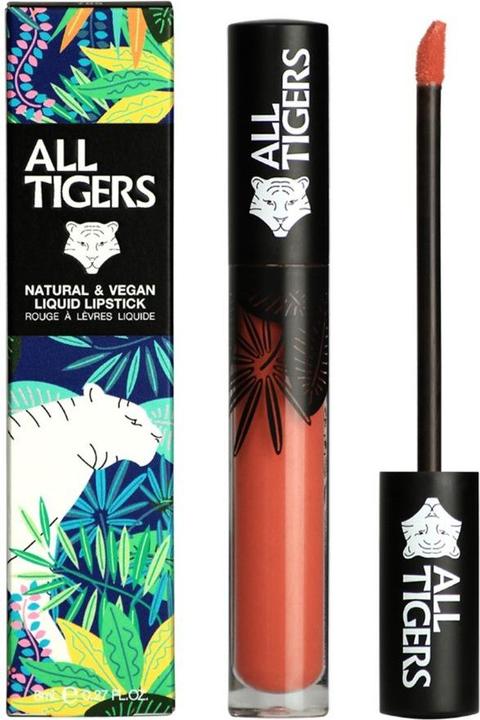Immagine prodotto All Tigers Rossetto liquido opaco vegano e naturale (Pesca, Arancia)