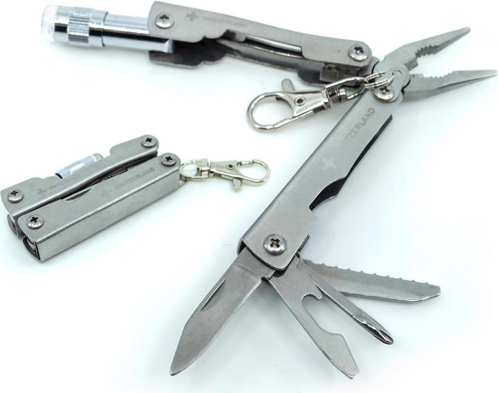TopSpirit Multi-Tool 6 in 1, Silber (6 Funktionen)