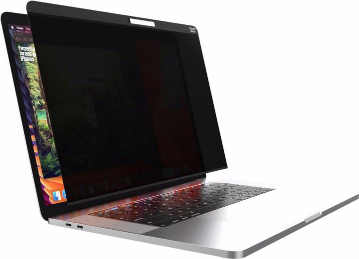 Produktbild PanzerGlass MacBook Pro Displayschutz + DualPrivacy magnetisch (15.40", 16 : 10)