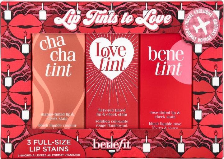 Produktbild BeneFit Cosmetics Lip Tints to Love (Gold, Rot, Violett)