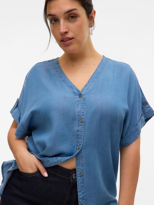 Actual product image Vero Moda VMCFLEUR Hemd Jeanshemd (48)