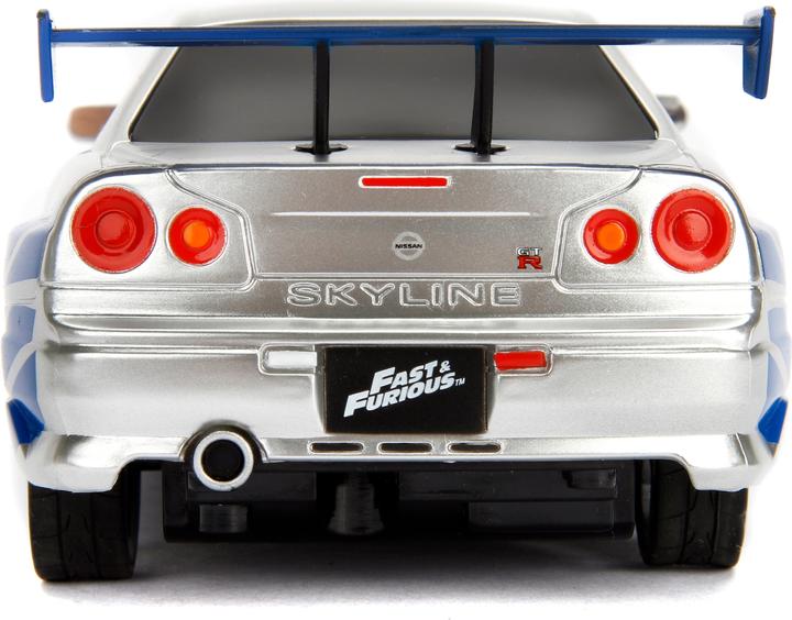 Actual product image Jada RC Nissan Skyline GTR