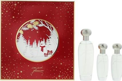 Immagine prodotto Estée Lauder Set regalo 3 pezzi Pleasures: Eau de Parfum 100ml - Eau de Parfum 30ml