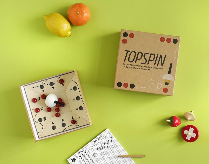 Produktbild Helvetiq Topspin (Niederländisch, Französisch, Italienisch, Englisch, Spanisch, Deutsch)