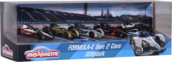 Actual product image Majorette Formula E Gen 2 Cars 5 Pieces Giftpack