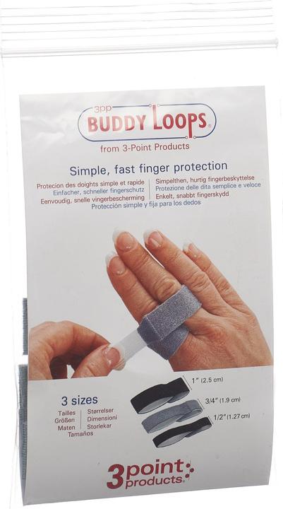 Image du produit 3pp Buddy Loops largeur 1.90cm gris