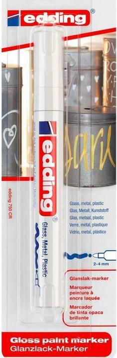 Immagine prodotto Edding Marcatore a vernice 750 (RAL 9001, 4 mm, 1 x)