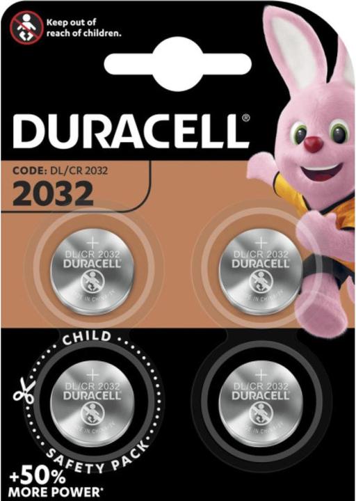 Image du produit Duracell CR2032 (4 pcs, CR2032, 225 mAh)