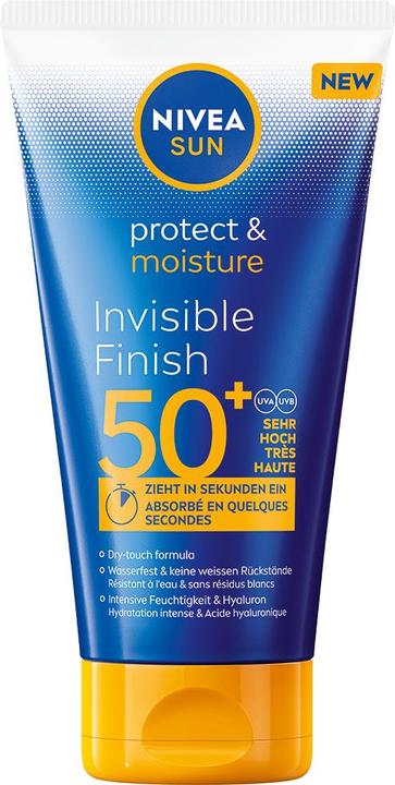 NIVEA Invisible Finish (Sonnencreme, SPF 50+, 150 ml)