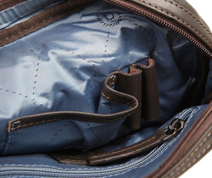 Actual product image Bugatti Corso Sac à bandoulière petit, brun foncé