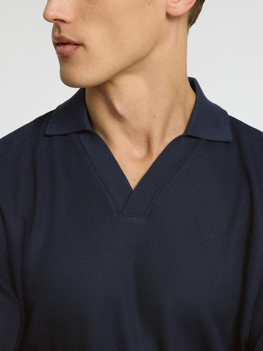 Produktbild Selected Homme Strick Langarm-Poloshirt (S)