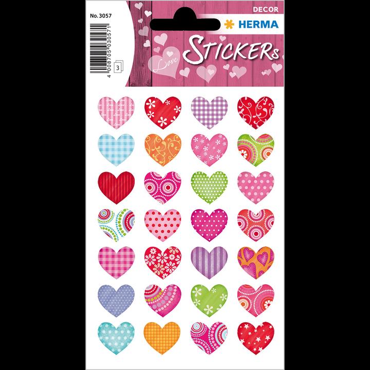 Actual product image HERMA Sticker hearts