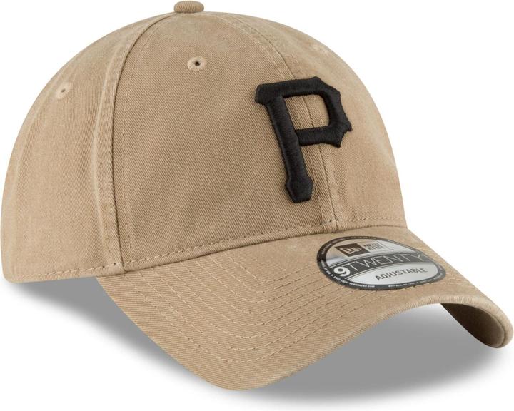 New Era 9Twenty Strapback Cap - Pittsburgh Pirates Khaki