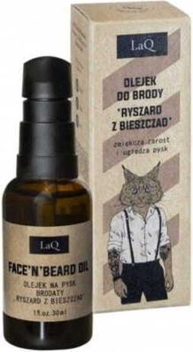 LaQ Beard oil softens facial hair and smoothes the muzzle Ryszard from the Bieszczady Mountains (30 ml)