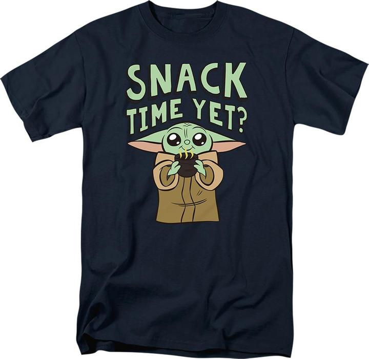Immagine prodotto Star Wars Snack Time Yet? Maglietta Grogu Uomo (XL)