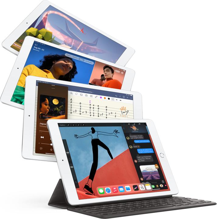 Produktbild Apple iPad 2020 (8. Gen) (4G, 10.20", 128 GB, Gold)