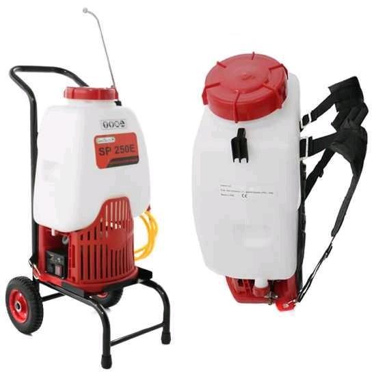 Immagine prodotto GeoTech SP 250 E pompa a spruzzo elettrica a batteria 25 l carrello a zaino (25 l)