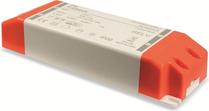 Actual product image Intertech LED Driver LED 12-75 12V output voltage 75W power