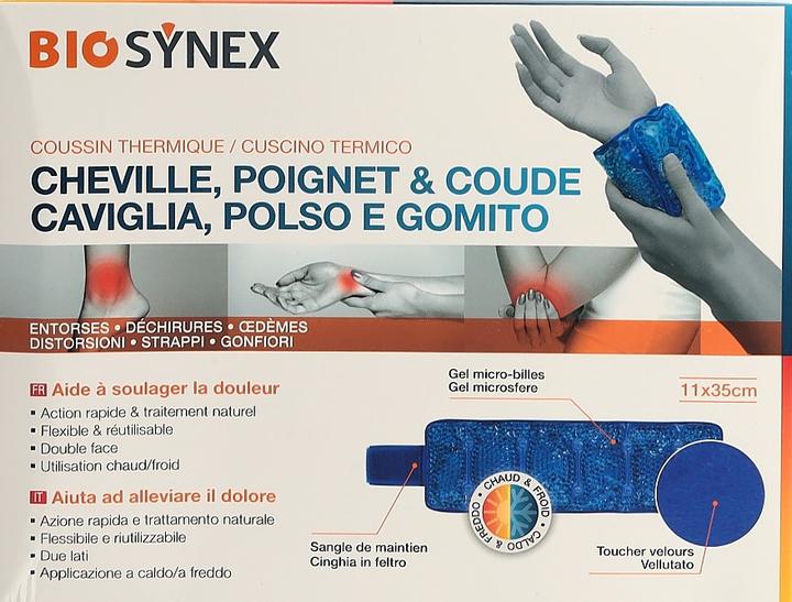 Produktbild Biosynex Kalt Warm Kompresse 11x35cm Knöchel Ellenbogen Handgelenk (1 x, 1105 ml, 338 g)