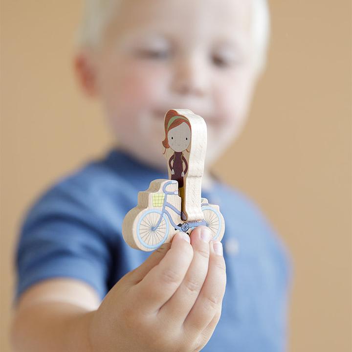 Image du produit Little Dutch Chemin de fer en bois
