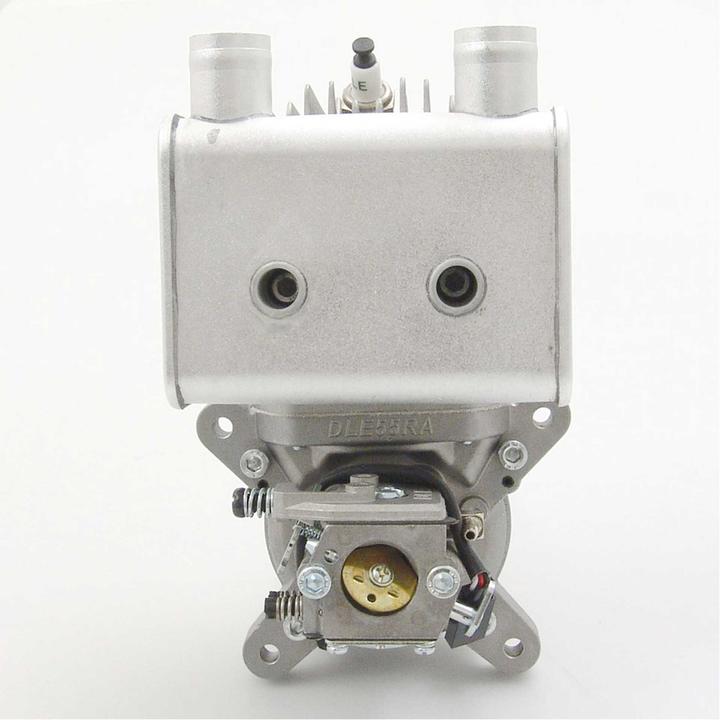 Actual product image DLE Engine DLE Engines DLE 55RA Petrol Engine Rear Exhaust "Original"