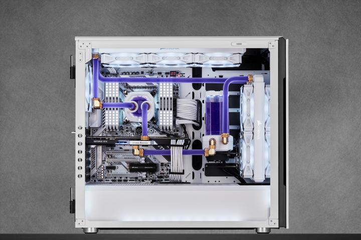 Immagine prodotto Corsair CX-9059004-WW Componente di raffreddamento del computer Tubo del refrigerante 3 pezzi Trasparente (1 m, Materiale sintetico)