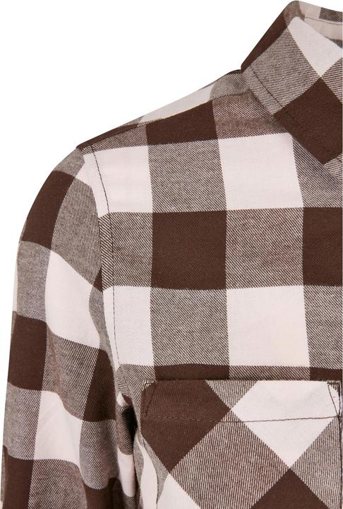 Actual product image Urban Classics Ladies Turnup Checked Flannel Shirt - 1180 (4XL)
