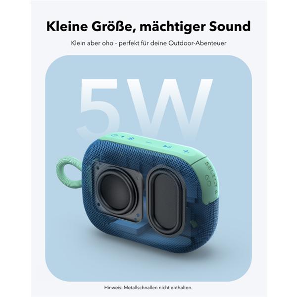 Produktbild soundcore Select 4 Go Mavi (18 h, Stromversorgung über USB)