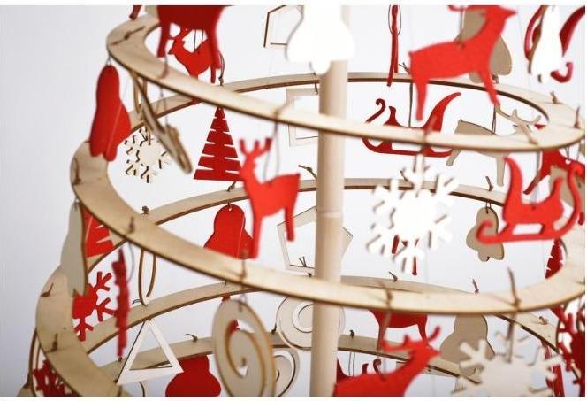 Actual product image Spira Christmas Tree SPIRA SMALL mix combo STAR (98 -part)